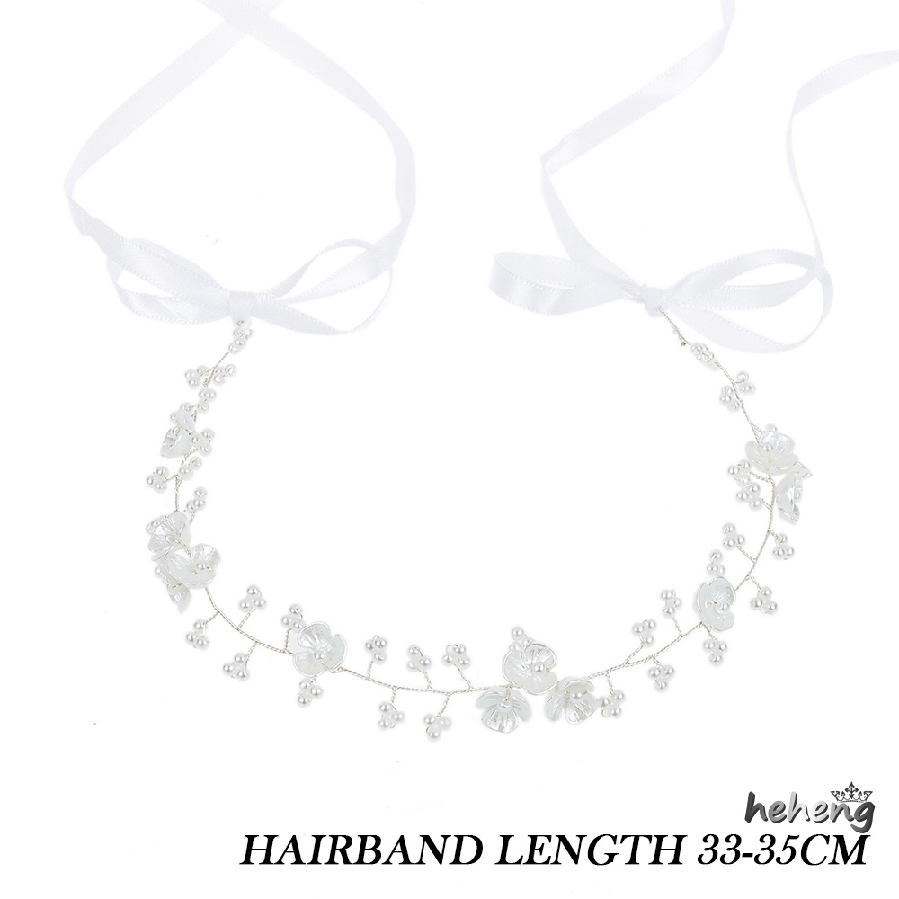 Băng Đô Cài Tóc Cột Dây Bằng Hợp Kim Không Gây Dị Ứng Trang Trí Hạt Millet Dành Cho Tiệc Cưới / Trình