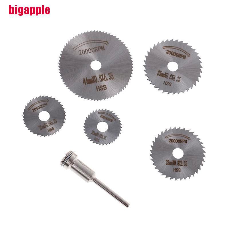 Bộ 6 Lưỡi Cưa Hình Tròn Tiện Dụng Cho Máy Khoan Gỗ