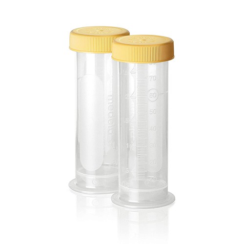 Thanh lý ống trữ sữa kèm nắp medela 80ml