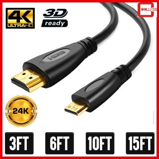 Dây cáp chuyển Mini HDMI sang HDMI HDMI A sang HDMI Mini Type C 4K