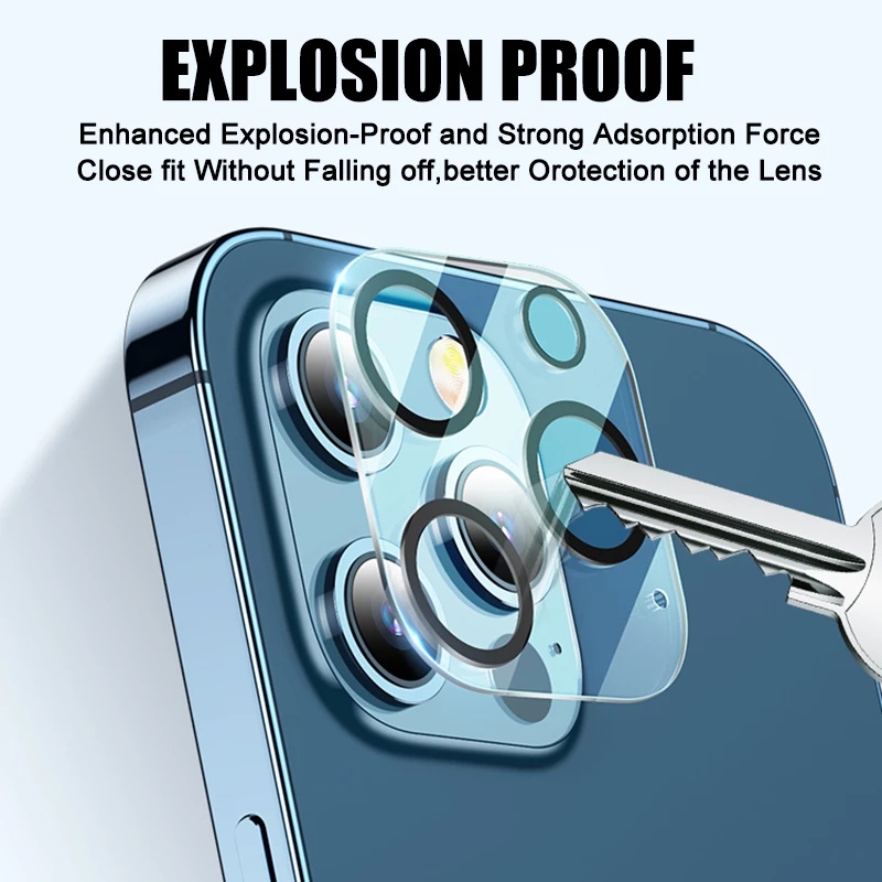 iPhone 14 13 Pro Max Kính Cường Lực Bảo Vệ Camera Sau Dành Cho iPhone 12 11 Pro Max