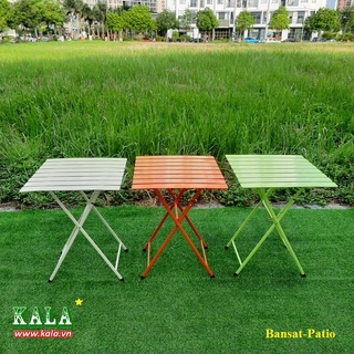 Bàn sắt fansipan vuông 55x55cm