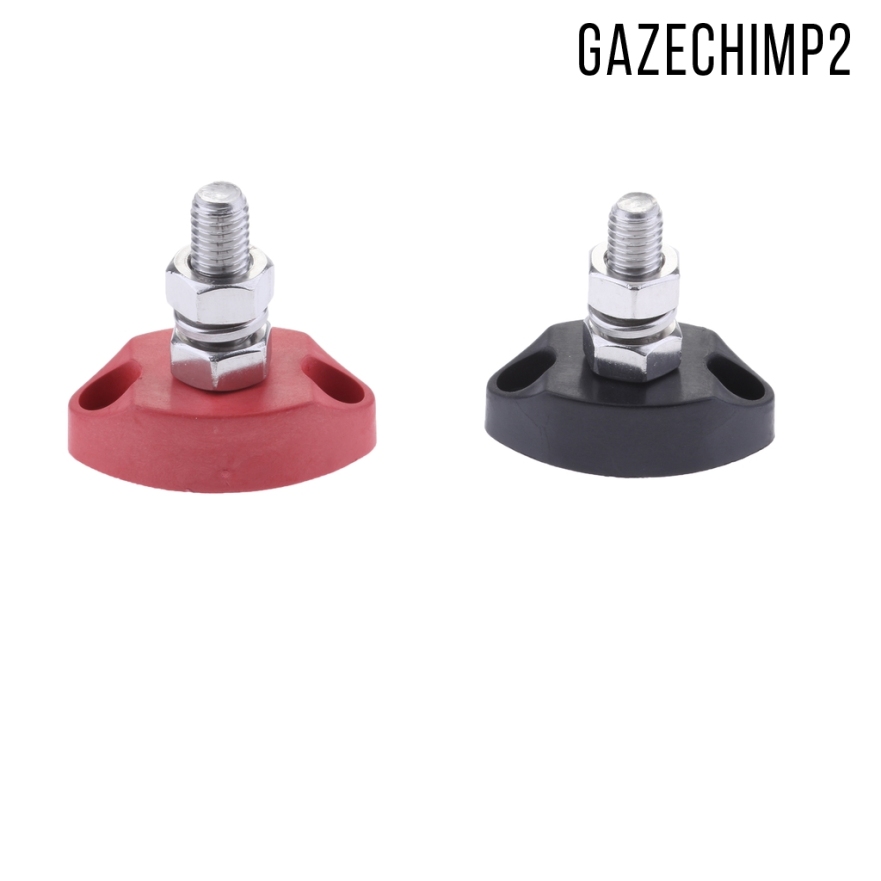 Khối Nối Dây Điện Cách Nhiệt Bằng Thép Không Gỉ Gazechimp2 6mm Đen