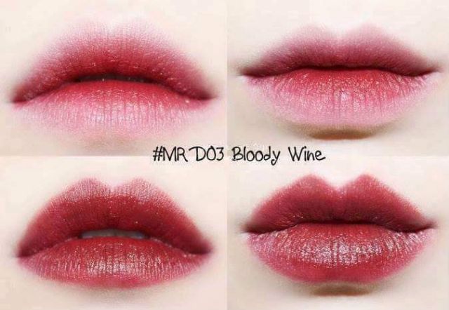 Son thỏi lì Missha Line Friends Matte Lip Rouge SPF17