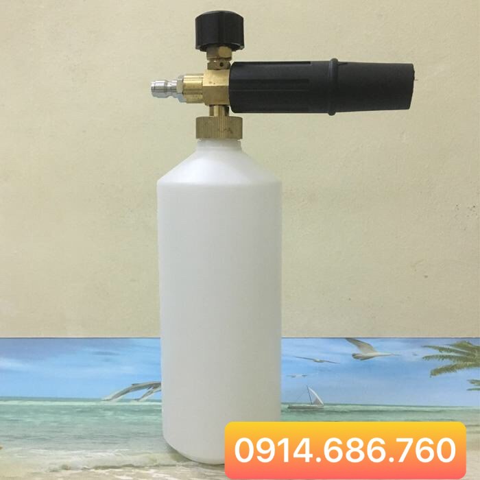 Bình phun bọt rửa xe áp lực cao, nối nhanh với s.úng rửa xe