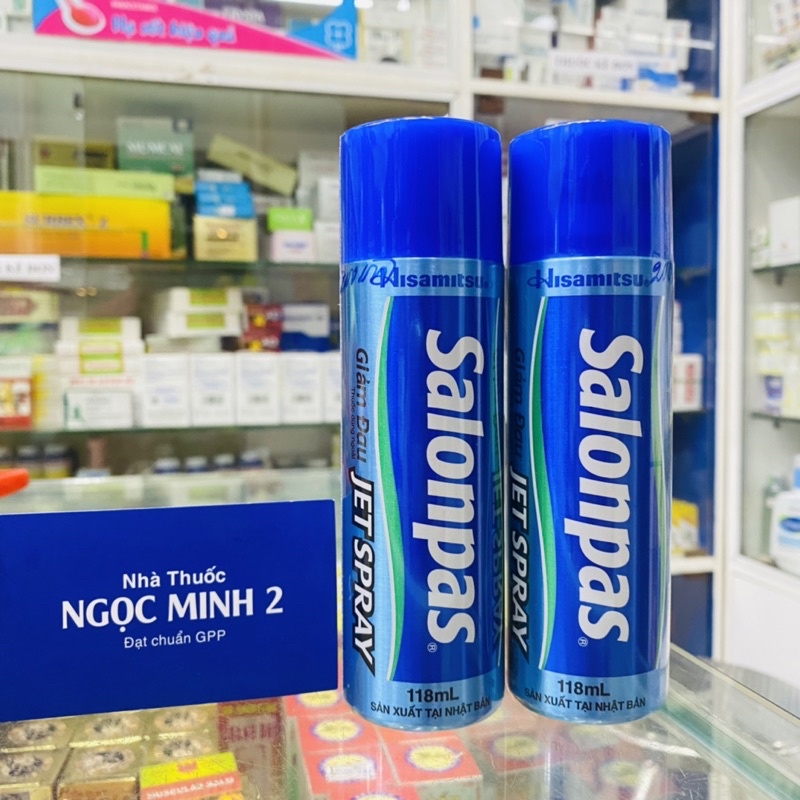 ✅ [CHÍNH HÃNG]XỊT SPRAY SALONPAS JET SPAY MẪU MỚI