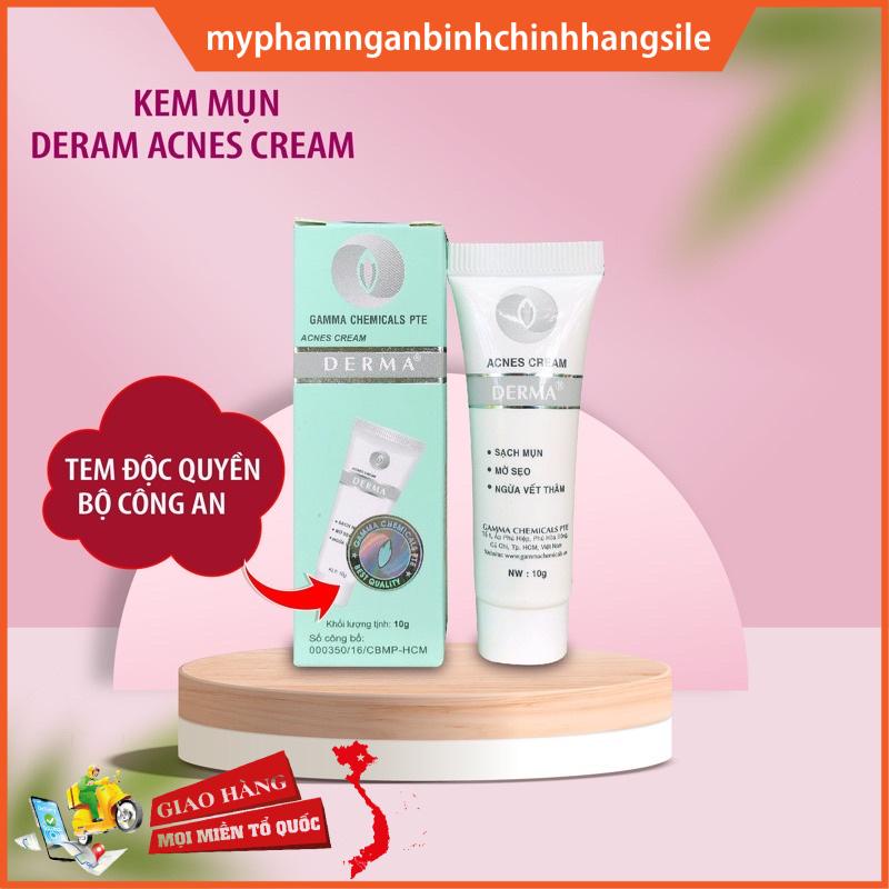 (Dược Gama) Kem mụn Derma Anti Acne Cream chính hãng .,,, ...