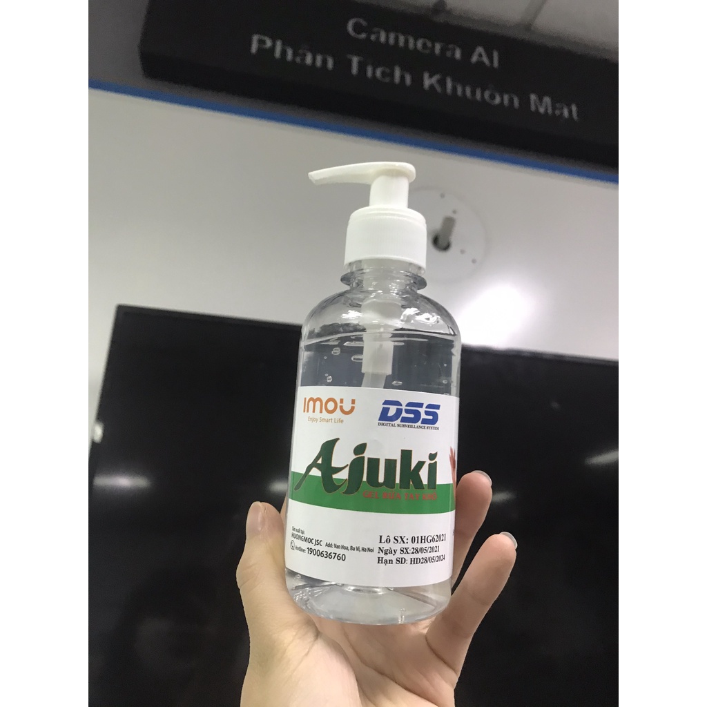 Gel Rửa Tay Khô Ajuki Sạch Khuẩn Dung Tích 250ml - Gel Rửa Tay Khô DSS IMOU