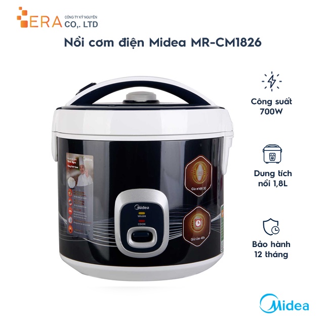 Nồi cơm điện Midea MR-CM1826