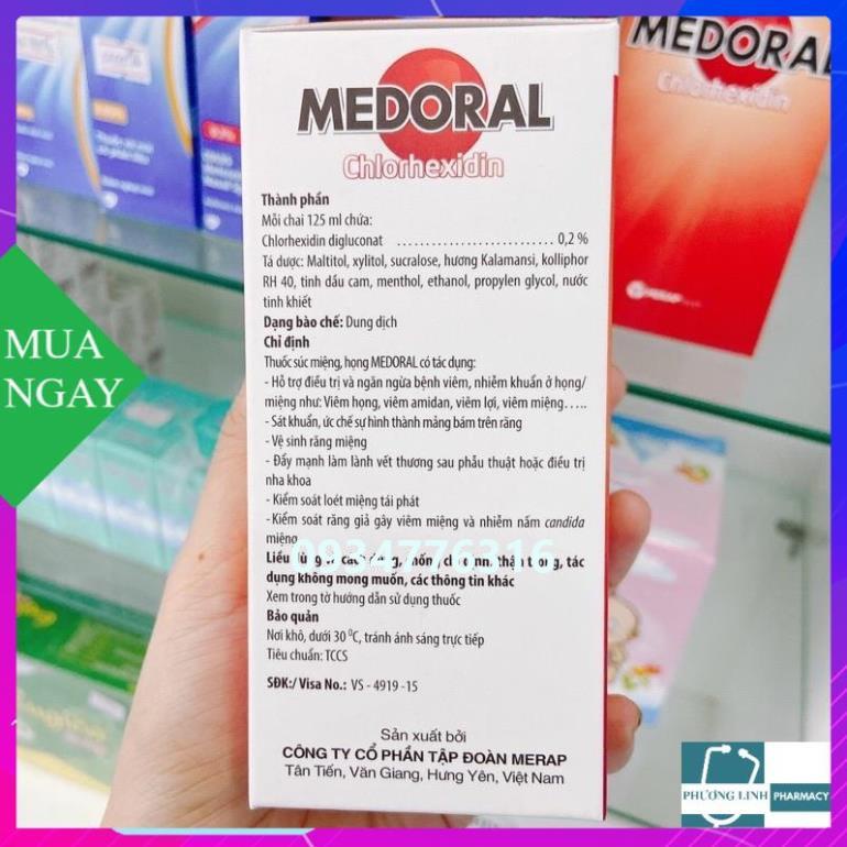 Nước súc miệng MEDORAL 250ml