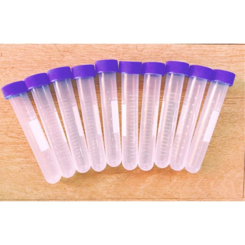 Ống trữ thức ăn cho guppy, betta 10ml 15ml