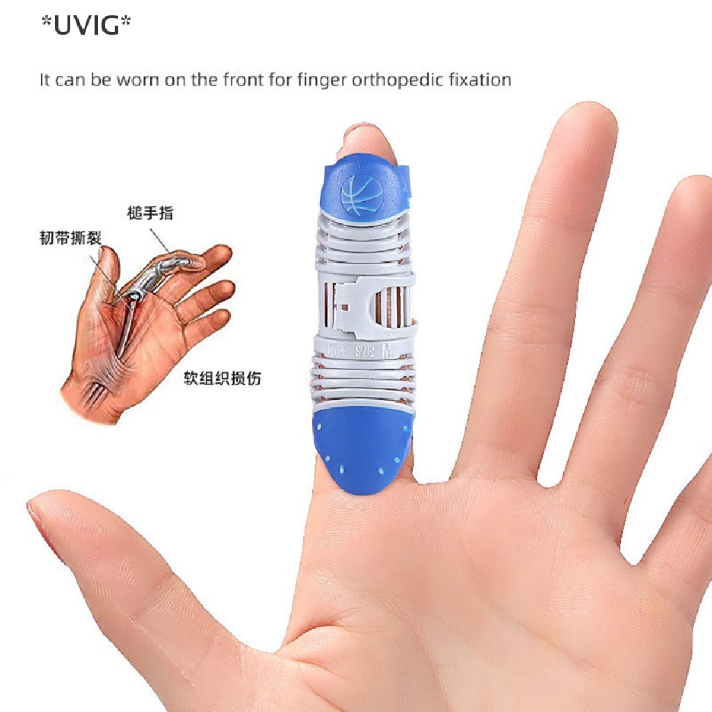 [[UVIG]] Basketball Finger Guard Exercise Protector Support Arthritis Sport Aid Training [Hot Sell]