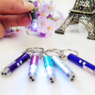 móc khóa đèn pin 3in1 (tia lasre+đèn pin+đèn soi tiền giả)