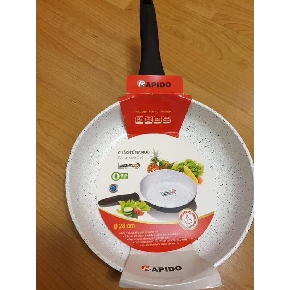 CHẢO RAPIDO MEN ĐỨC SIZE 24CM-28CM SIÊU ĐẸP