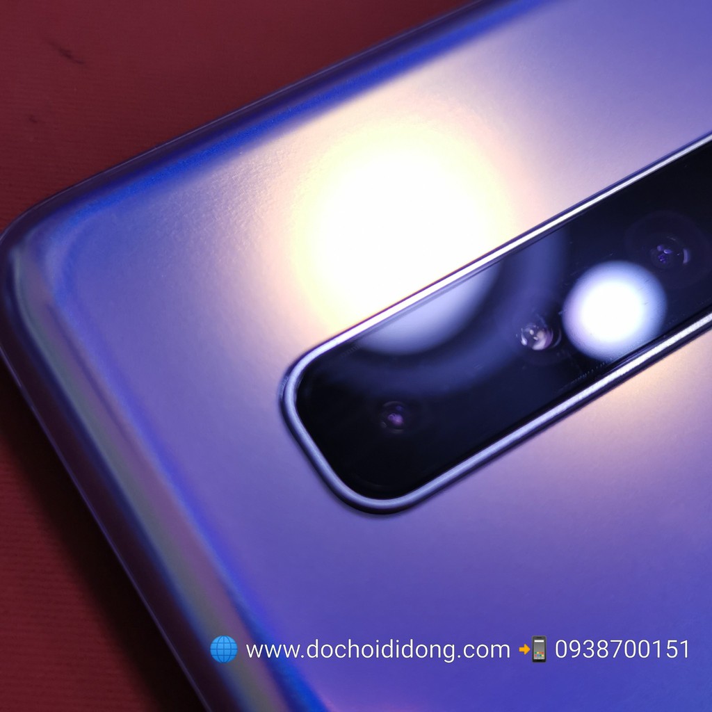 Miếng Dán bảo vệ Camera Samsung S10 5G nguyên liệu nhựa nano chức năng cường lực