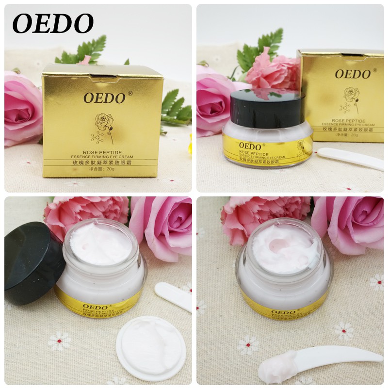 Kem Mắt OEDO Chứa Peptide Hoa Hồng Giúp Dưỡng Ẩm Làm Sáng Quầng Thâm Và Ngừa Nếp Nhăn Mờ Phục Thâm Phục Hồi Giúp Dưỡng 20g