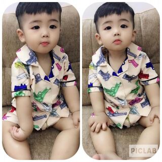 Bộ pirama bé trai,bé gái