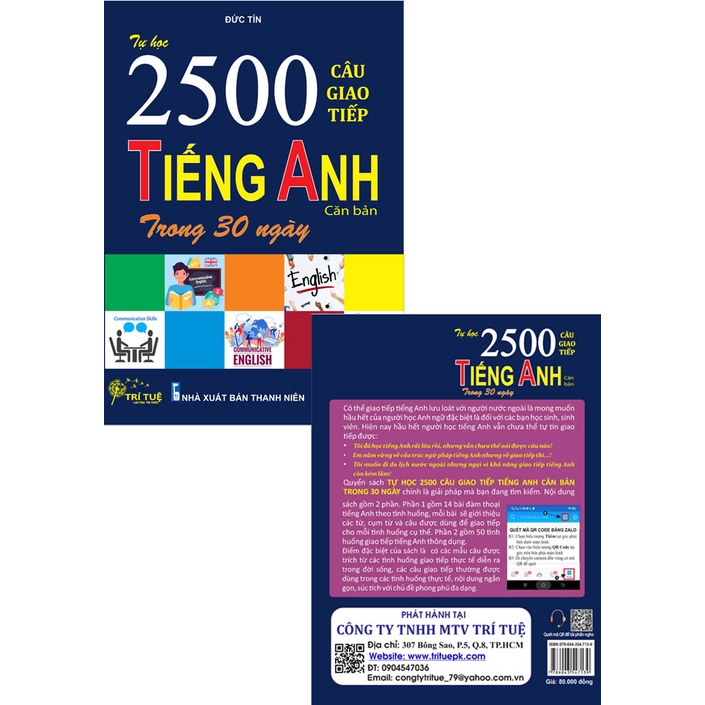 Sách - Tự học 2500 câu giao tiếp tiếng Anh căn bản trong 30 ngày