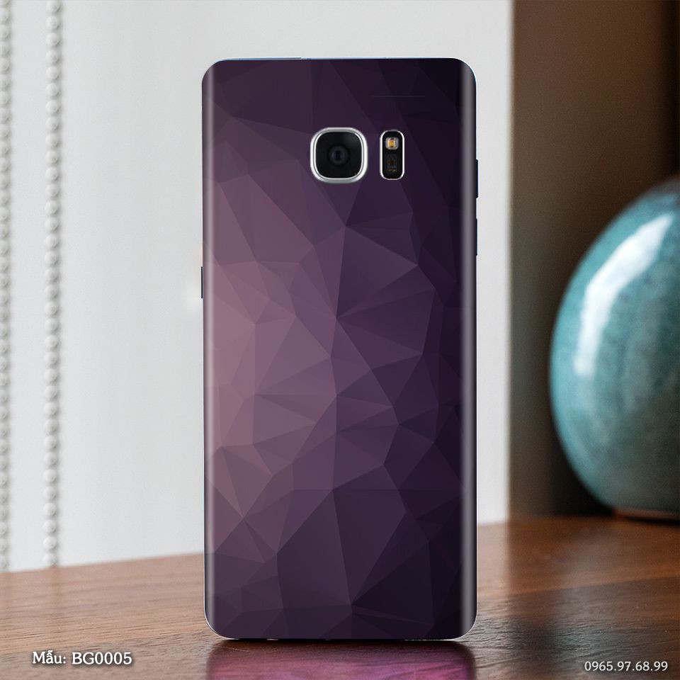 Miếng dán skin cho các dòng điện thoại Samsung S7 Edge - S8 Plus - S9 Plus - S10 lite - S10 Plus in hình 3D