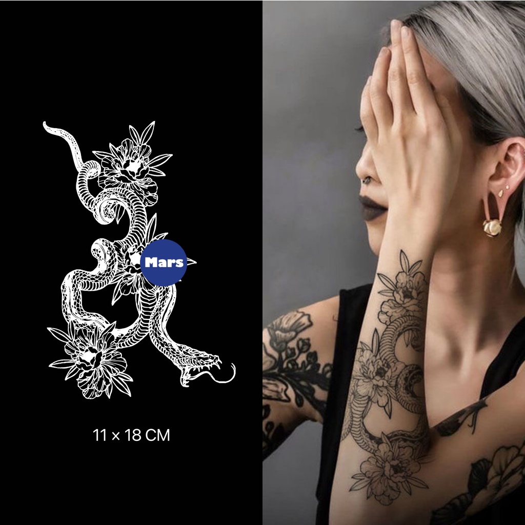 Hình Xăm Dán Tạm Thời Lâu Trôi 2 Tuần Độc Đáo D115