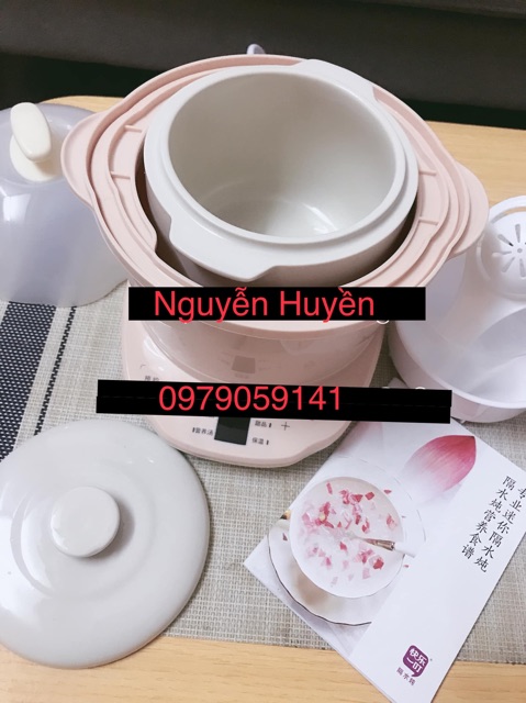 Nồi nấu cháo chưng yến mini