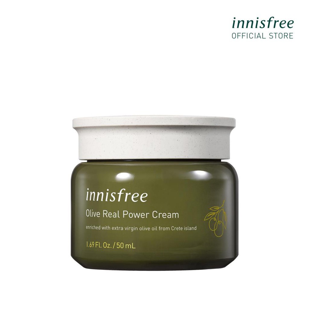 [Mã COSIF05 giảm 10% đơn 400K] Kem dưỡng ẩm innisfree Olive Real Power Cream 50ml