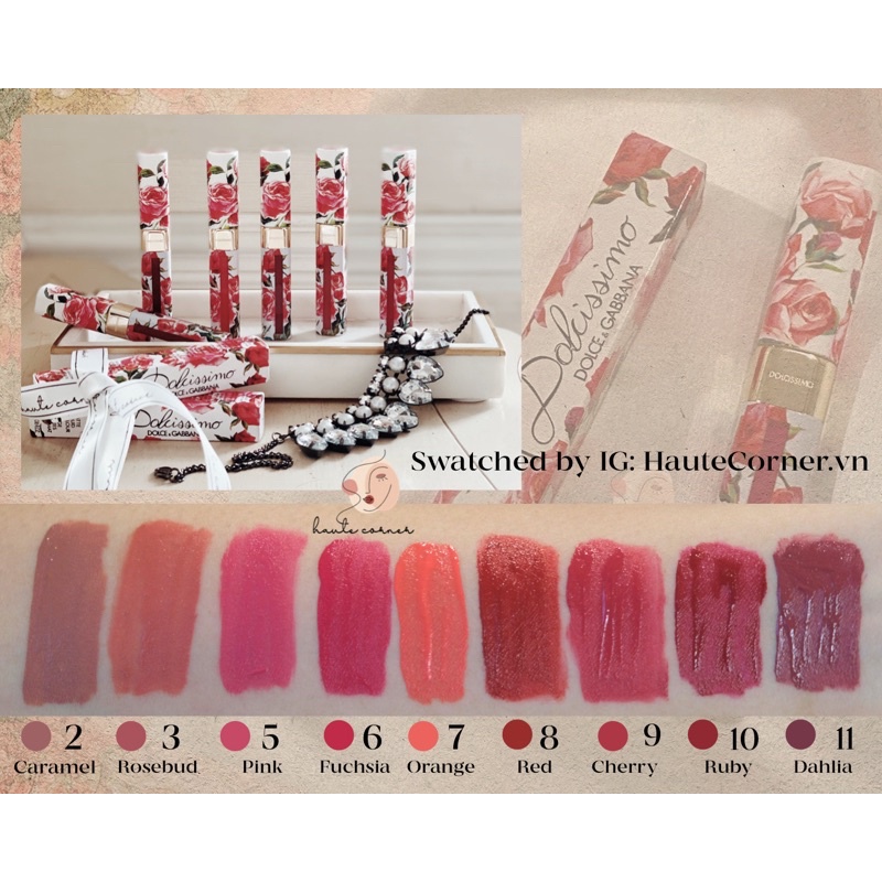 Son kem lì Dolce & Gabbana Dolcissimo liquid lipstick