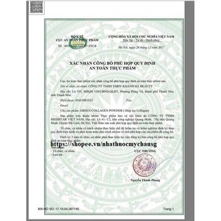 Diệp Lục Collagen Chính Hãng
