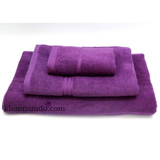 Set 3 khăn Spa sợi bông cotton