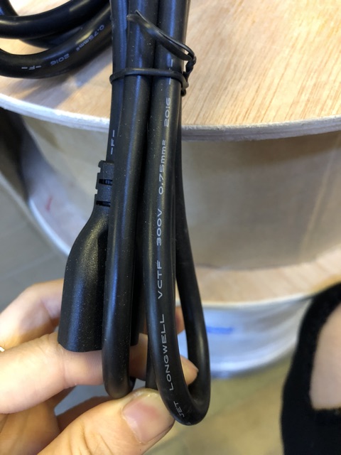 Dây nguồn máy tính 3 chân - 1.8m - có chân tiếp địa