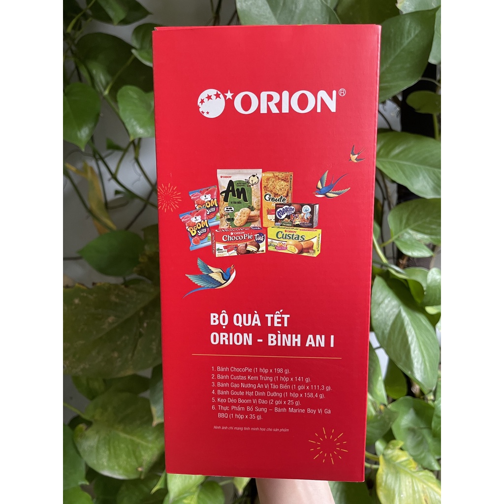 Bộ Quà Tết Orion - Bình An I (Hộp 693.7g) | BigBuy360 - bigbuy360.vn