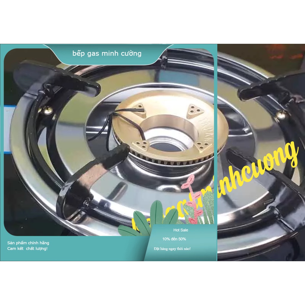 Điếu inox bếp gas dương - 2 cái