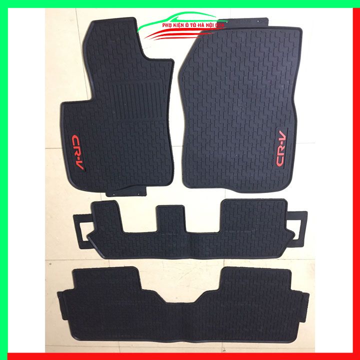 Thảm lót sàn cao su cho xe CRV, CR-V 2018-2023 chuẩn theo xe chịu lực tốt