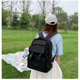 ( Loại1 ) Balo  Ulzzang Basic Black  Thời Trang Cao Cấp, Phong Cách Hàn Quốc.