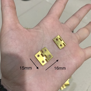 Combo 100 cái bản lề mini kèm ốc vít