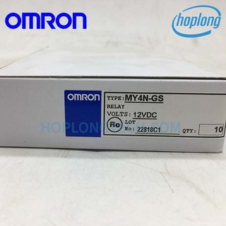 MY4N-GS DC12 BY OMZ Rơ le trung gian Omron 14 chân 12VDC