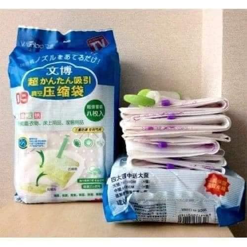 [SET] TÚI HÚT CHÂN KHÔNG CẤT CHĂN MÀN QUẦN