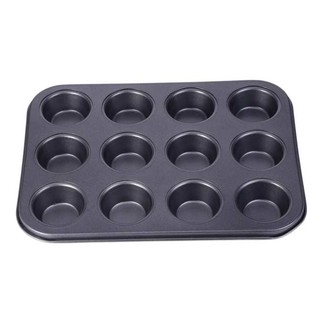 Khuôn cupcake 12 ô lớn chống dính