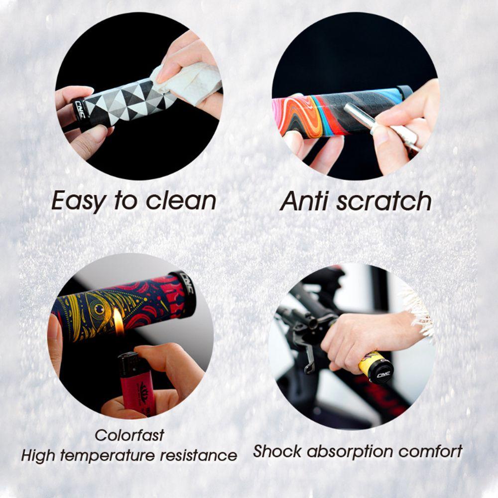 MAG Vỏ Bọc Tay Lái Xe Đạp MTB Bằng Chất Liệu Silicone Chống Trượt