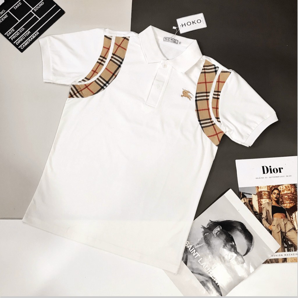 Áo Thun Nam Ngắn Tay cổ trụ cực chất , form chuẩn cho các ae hk