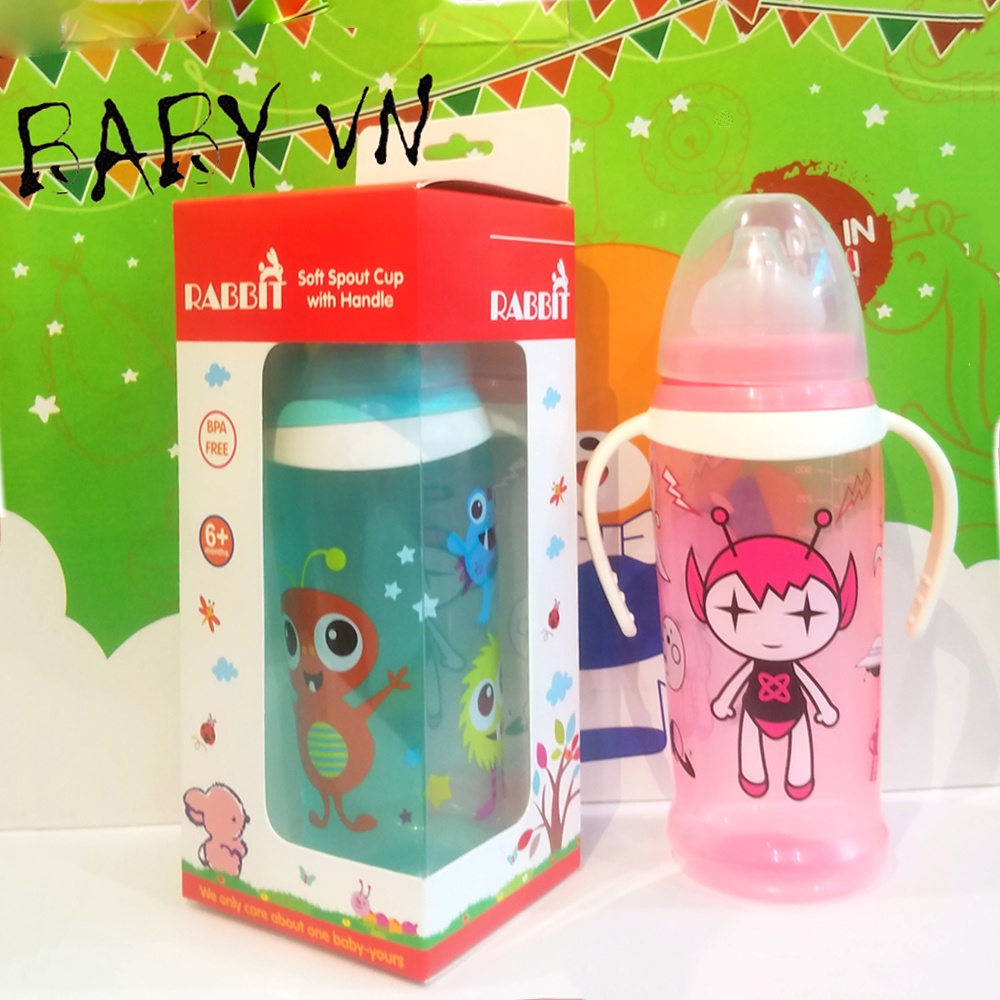 Bình sữa Thái Lan cổ rộng cho bé 330ml Babyvn Shop HC220