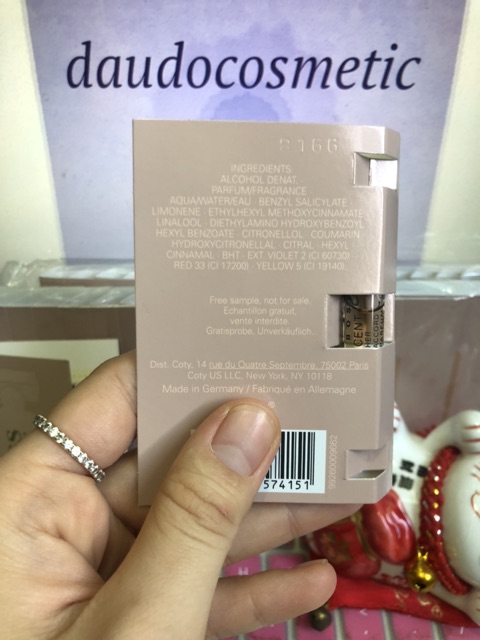 [ vial ] Nước hoa Hugo boss The Scent For Her EDP - The Scent Private Accord 1.5ml | Thế Giới Skin Care