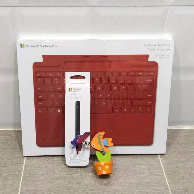 Combo bàn phím Surface Pro 8 - Surface Pro 9 - Surface Pro X kèm Slim Pen 2 , NEW SEAL , Đủ màu