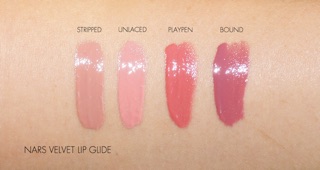 Son Nars Velvet Lip Glide mini màu Bound