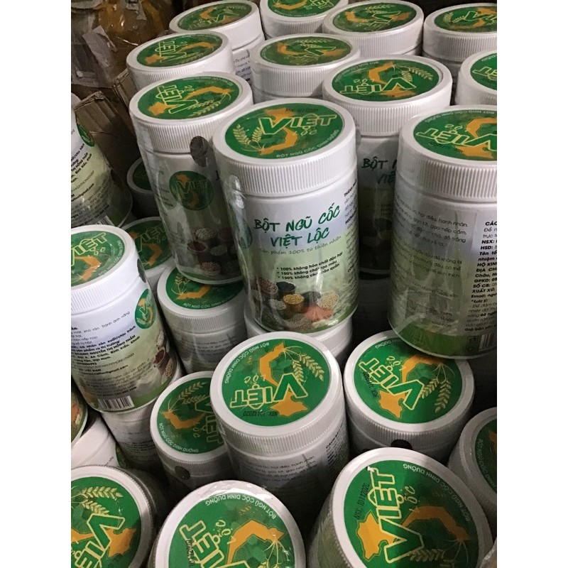 Sỉ 5kg (10 hộp) ngũ cốc, bột ăn dặm Việt Lộc - Freeship