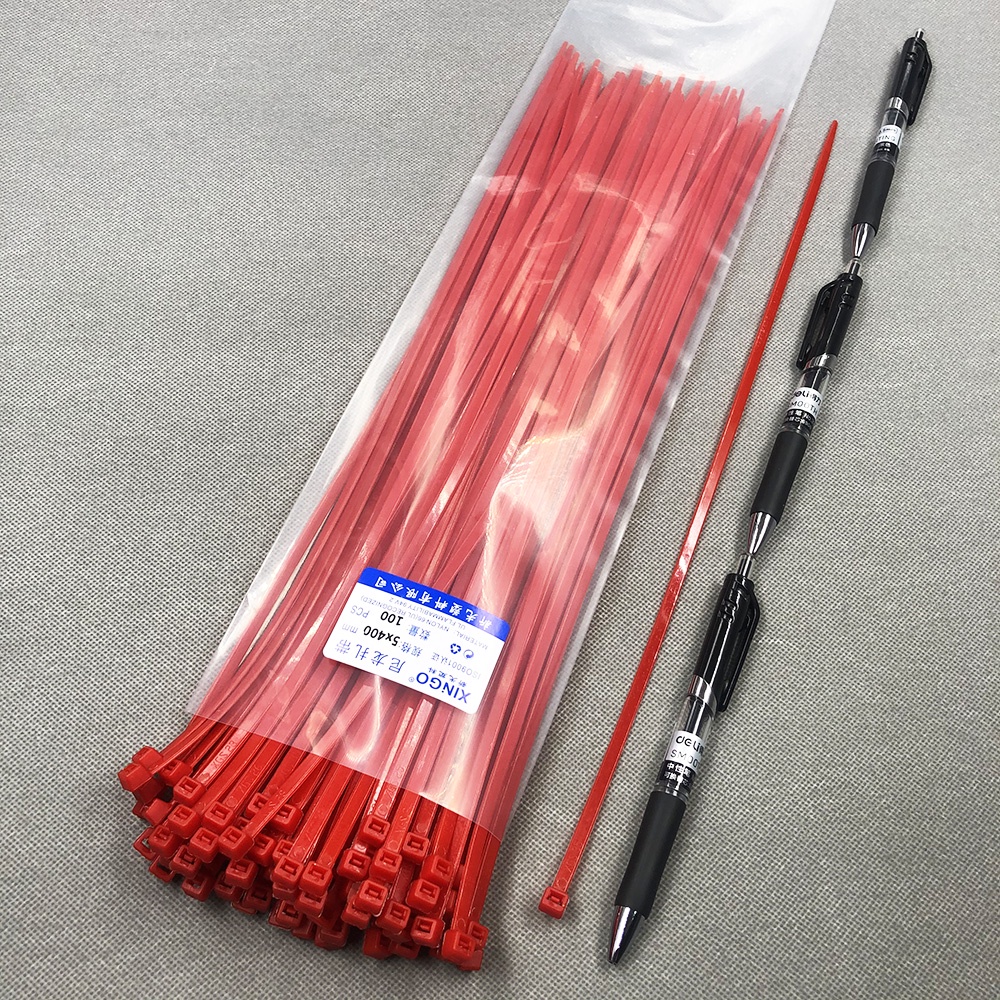 Dây thít nhựa lạt rút nhựa bó 20 cái 15cm dây thít chịu lực loại màu sắc