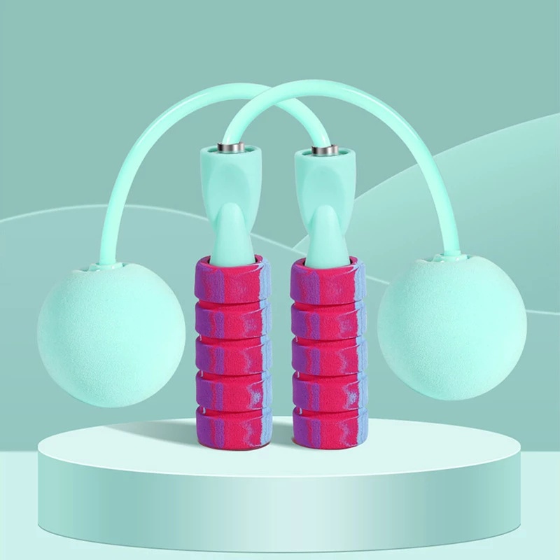 Safe Silent Aggravated Ropeless Jump Rope with Weight Ball