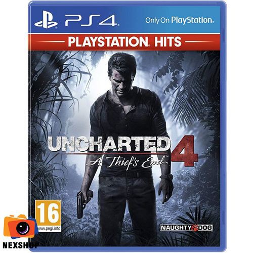 Uncharted 4 Playstation Hit - Đĩa Game PS4 - EU