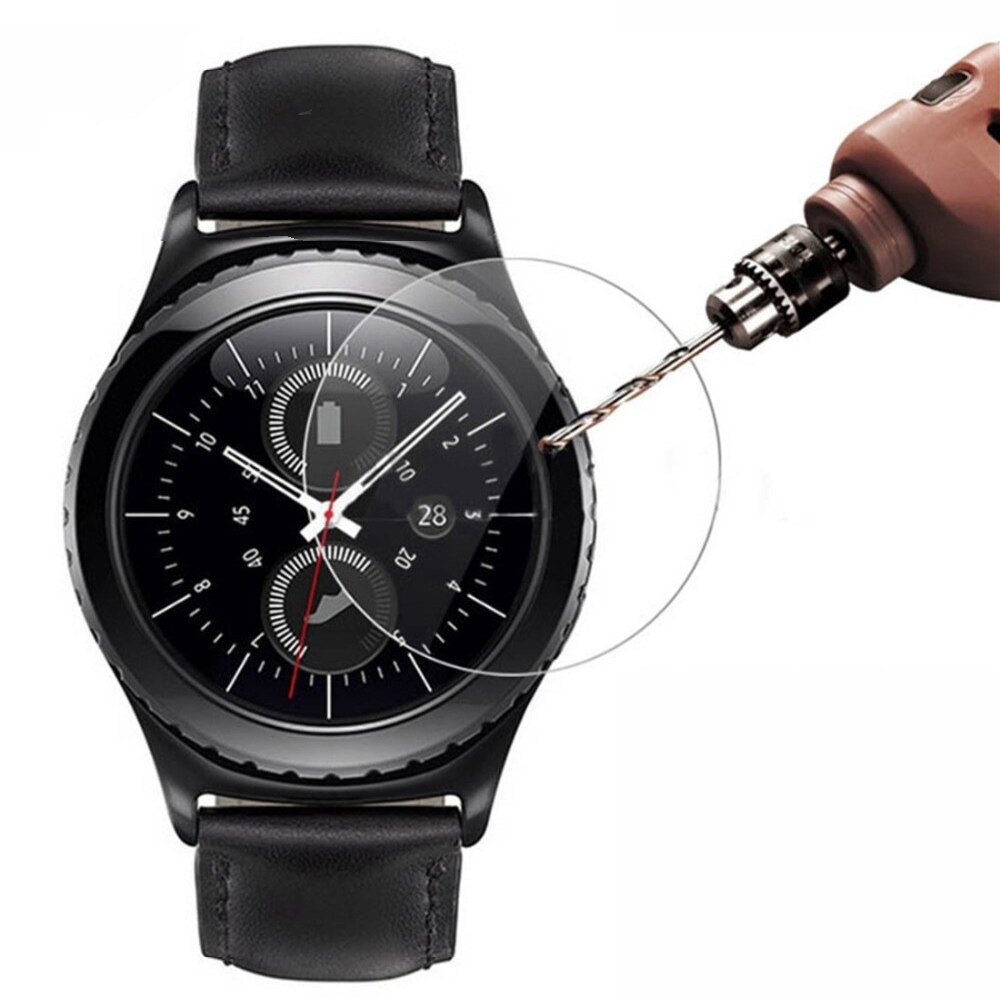 Set 2 Kính Cường Lực Chuyên Dụng Cho Samsung Gear S3 Frontier Classic Galaxy Watch 46mm 42mm Galaxy Watch 3 Và Phụ Kiện