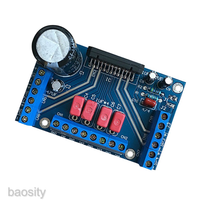 Bảng mạch khuếch đại DC 12V TDA7388 4 kênh 4x41W BTL PC | BigBuy360 - bigbuy360.vn